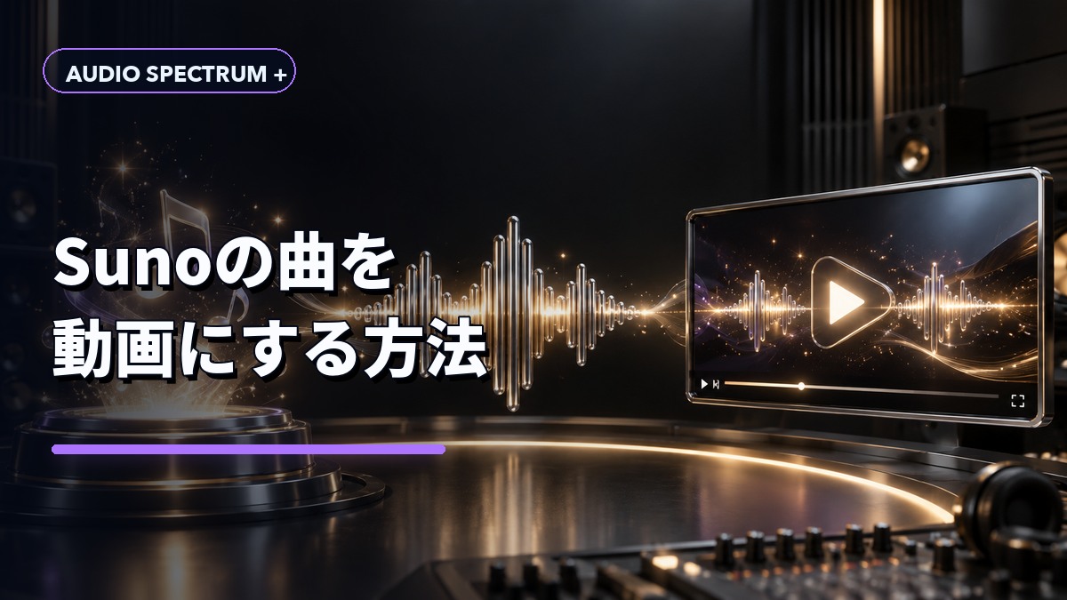Sunoの曲をYouTube動画にする方法